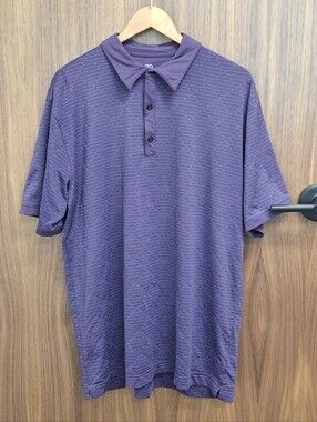 NIKE GOLF Checkered Polo Shirt SZ XL